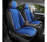Schonbezüge Sitzbezüge für Honda Jazz 2 GE Bj 2008-15 in Schwarz/Blau M4