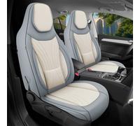 Schonbezüge Sitzbezüge für Mercedes B-Klasse W247 Bj ab 2019 in Schwarz/Beige C3