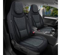 Schonbezüge Sitzbezüge für Mercedes GLB X247 Bj ab 2019 in Schwarz/Anthrazit C4