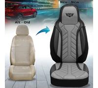 Schonbezüge Sitzbezüge für Nissan X-Trail T31 Bj 2007-14 in Schwarz/Grau DPL501