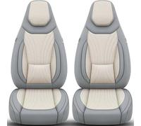 Schonbezüge Sitzbezüge für Opel Mokka A Bj 2012-19 in Schwarz/Beige C3