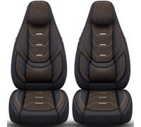 Schonbezüge Sitzbezüge für Opel Mokka A Bj 2012-19 in Schwarz/Braun H12
