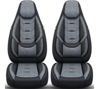 Schonbezüge Sitzbezüge für Opel Mokka A Bj 2012-19 in Schwarz/Grau H1