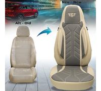 Schonbezüge Sitzbezüge für Opel Mokka X Bj 2010-19 in Beige/Grau DPL509
