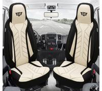 Schonbezüge Sitzbezüge für Opel Mokka X Bj 2010-19 in Schwarz/Beige PLKT207