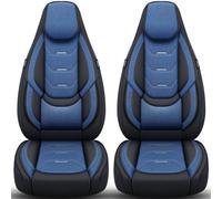 Schonbezüge Sitzbezüge für Opel Mokka X Bj 2010-19 in Schwarz/Blau H6