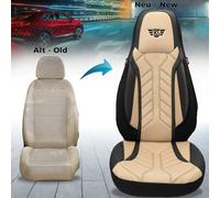 Schonbezüge Sitzbezüge für Renault Austral Bj ab 2022 in Schwarz/Beige DPL507
