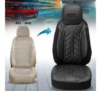 Schonbezüge Sitzbezüge für Seat Leon 1 1M Bj 1999-05 in Schwarz DPL504