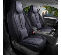 Schonbezüge Sitzbezüge für Seat Leon 1 1M Bj 1999-05 in Schwarz/Grau DS6