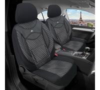Schonbezüge Sitzbezüge für Seat Leon 1 1M Bj 1999-05 in Schwarz/Grau Muster 115