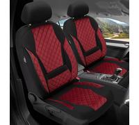 Schonbezüge Sitzbezüge für Seat Leon 1 1M Bj 1999-05 in Weinrot/Schwarz TK602