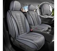 Schonbezüge Sitzbezüge für Skoda Fabia 2 Bj 2007-14 in Grau NL2
