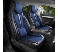Schonbezüge Sitzbezüge für Skoda Fabia 2 Bj 2007-14 in Schwarz/Blau DS5