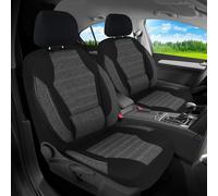 Schonbezüge Sitzbezüge für Skoda Fabia 3 Bj 2014-20 in Schwarz KT104