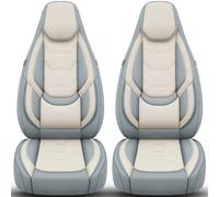 Schonbezüge Sitzbezüge für Skoda Fabia Monte Carlo Bj ab 2016 in Grau/Beige H3