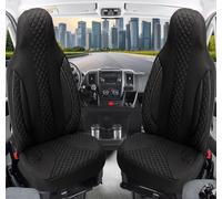 Schonbezüge Sitzbezüge für Volvo XC60 2 Bj ab 2017 in Schwarz PL404