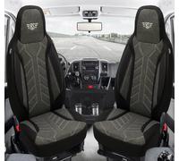 Schonbezüge Sitzbezüge für VW Passat B8 Bj ab 2014 in Schwarz/Anthrazit PLKT204