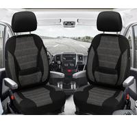 Schonbezüge Sitzbezüge für VW T7 Multivan Bj ab 2021 in Schwarz 4K34