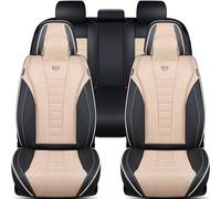 Mercedes B-Klasse W247 Bj ab 2019 kompatible Schonbezüge in Schwarz/Beige FNL3