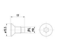 Schraube, Bremsscheibe TEXTAR TPM0004