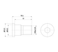 Schraube, Bremsscheibe TEXTAR TPM0007