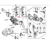 Schraube Fernbedienung Batterie Schlüssel Original Honda viele Modelle