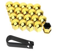 Schrauben Kompatibel Mit Skoda Für Octavia Für Karoq 20 Stück Auto-Radabdeckung Nabenmutter Bolzenabdeckungen 17 Mm 19 Mm 21 Mm Nabenschraubenabdeckung