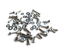 Schrauben Satz Verkleidungsschrauben Chrom für Peugeot Speedfight 1 2