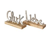 Schriftzug GLÜCK bunt BH 5.50x11 cm