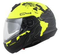 SCHUBERTH C4 Pro Magnitudo Yellow Klapphelm unisex Fiberglas schwarz matt, XXXL