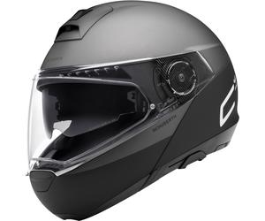 Schuberth C4 Pro Swipe Klapphelm, schwarz-grau, Größe XS für Männer