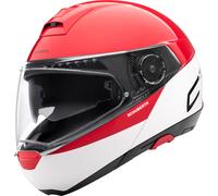Schuberth C4 Pro Swipe Klapphelm, weiss-rot, Größe XS für Männer