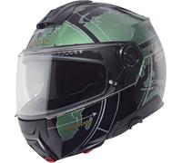 Schuberth C5 Globe Helm, schwarz-grün, Größe XL für Männer