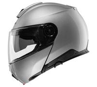 Klapphelm Schuberth C5 Solid Glossy Silver silber Ab sofort Vorbestellbar. Lieferung Ende Nov. - Anfang Dez. 2021, 57 (M) VORBESTELLBAR 57 (M) VORBESTELLBAR GLOSSY SILVER