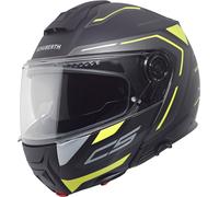 Schuberth C5 Omega Helm, schwarz matt/neon, Größe XXXL (65)