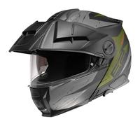 Schuberth E2 Explorer Klapphelm, schwarz-grau-olive matt Größe: XXL