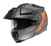 Schuberth E2 Explorer Klapphelm, schwarz-grau-orange matt Größe: L