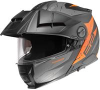 Schuberth E2 Explorer Orange Klapphelm grau 59