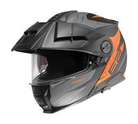 E2 Explorer - Schwarz Matt/Orange, M