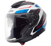 Schuberth J2 Sigma Blue Motorradhelm (Weiß/Blau/Schwarz/Rot)
