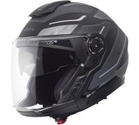 Schuberth J2 Sigma System-Jethelm, schwarz-grau matt Größe: L