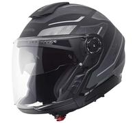 Schuberth J2 Sigma Jethelm, schwarz-grau, Größe S für Männer