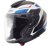 Schuberth J2 Sigma Blue Motorradhelm (Weiß/Blau/Schwarz/Rot)