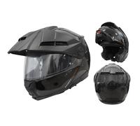 Schuberth Motorrad Helm E2 Carbon - Enduro Klapphelm mit Doppel-Homologation