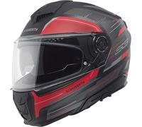 Schuberth S3 Apex Helm, schwarz-grau-rot, Größe 53 für Männer