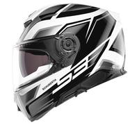 Schuberth S3 Storm Silver Integral Helm mit Sonnenblende, 55 (S)