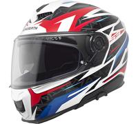 Schuberth S3 Thunder Helm, blau/rot, Größe XXXL (65)