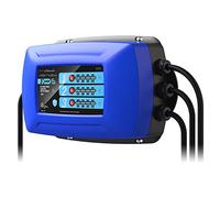 Schumacher Electric Ship 'n Shore Three-Bank On-Board Marine Batterieladegerät, SC1645, 2-in-1, vollautomatisch, sequentielles Laden, wasserdicht, 15 A, 12 V, für PKW, LKW, Marine-Batterien