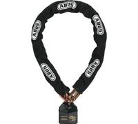 ABUS Schloss-Ketten-Kombi GRANIT™ Power Chain 37RK/80 14KS Black Loop - Kettenschloss für Motorräder und Bootstrailer - ABUS Sicherheitslevel 20