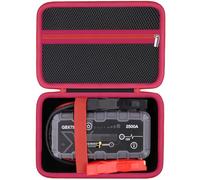 Schutzhülle für NOCO Boost GB70 / X GBX75 UltraSafe Starthilfegerät mit Lithium-Akku und Zubehör (Schwarze Hülle + roter Reißverschluss) - Flaxune